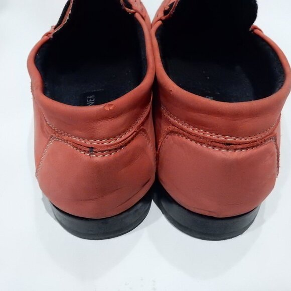 Donald J Pliner Red Leather Loafers in Size 11 1/2M main image 4